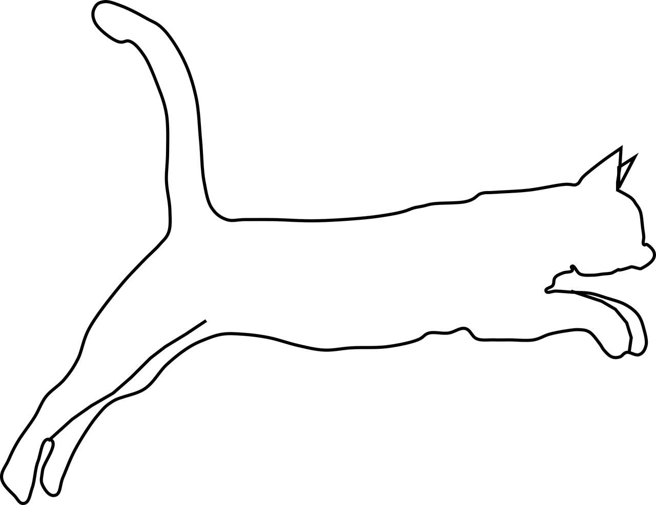 动物比赛简笔画，创意与乐趣的完美结合