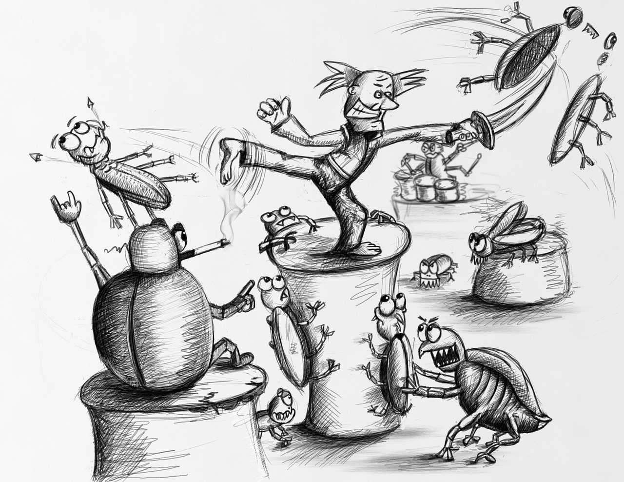 素描动漫入门，简单指南